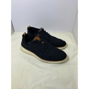 Cole Haan 2 Zerogrand Mens Size 8.5 Black Stitchlite Lace Up Casual Shoes C27568